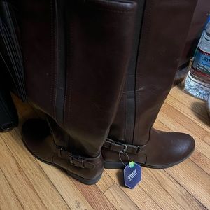 Croft & Barrow Brown Knee Length Boots